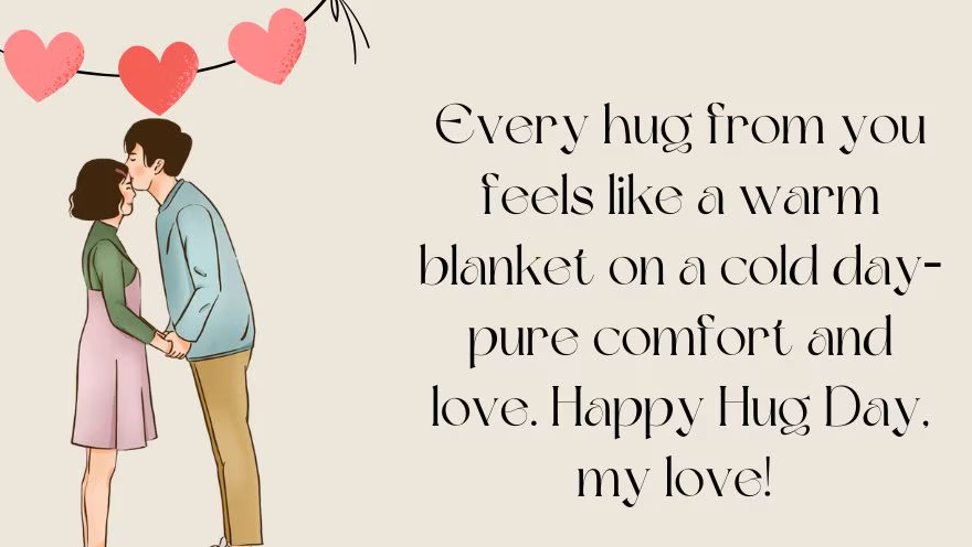 Happy Hug Day to My Husband 2025 Wishes, Messages and Quotes